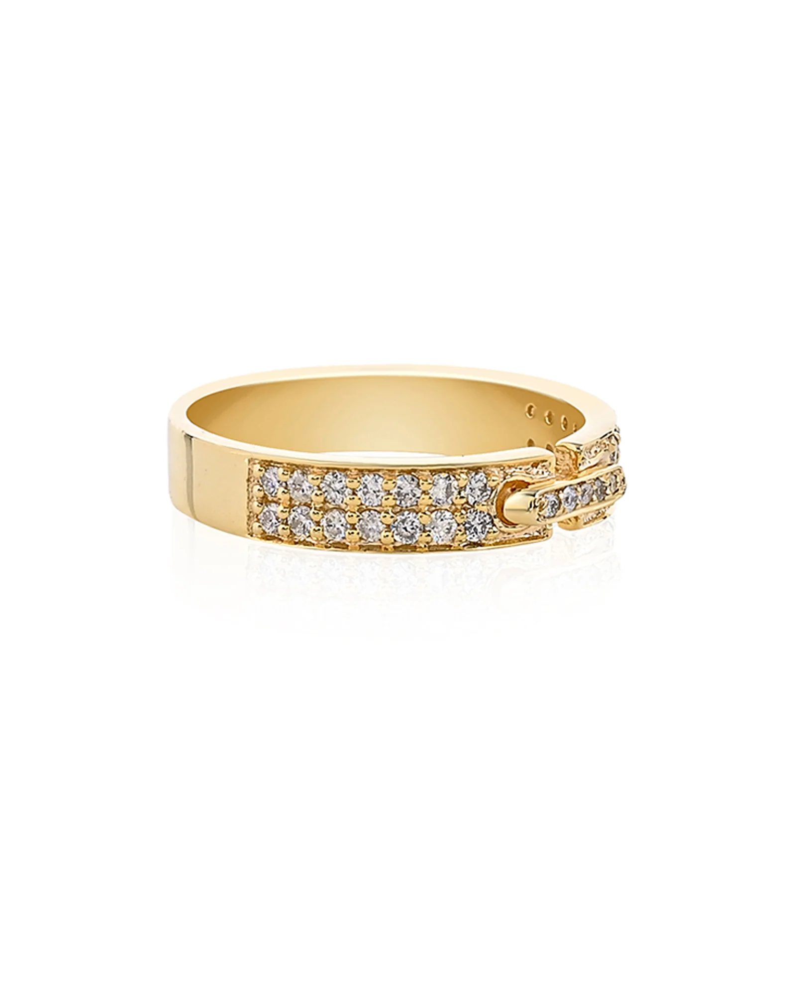 La DiaMantés | The Divine Link Diamond Ring